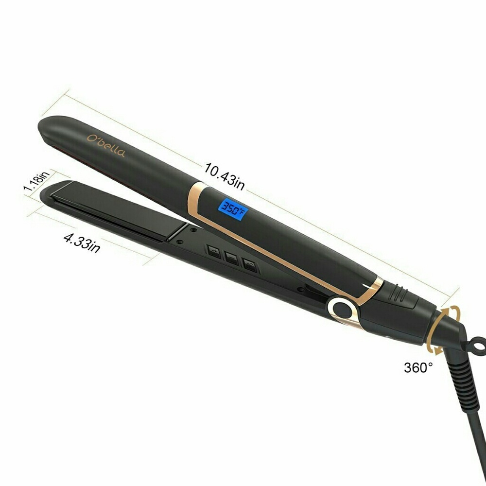 O'bella Flat Iron Hair Straightener - Picture 4 of 4